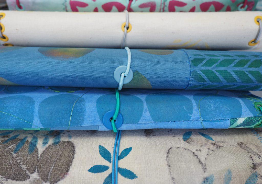 Textile Bücher im Müllerin Art Studio ©muellerinart