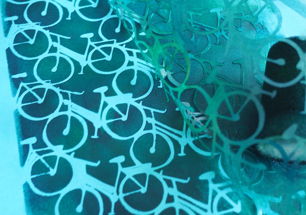 Re Cycling Schablondendruck ©muellerinart