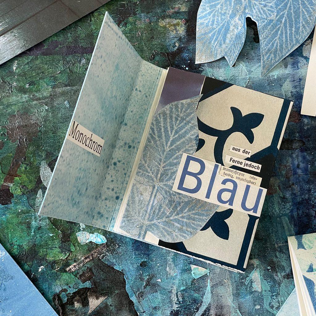 Sommerbuch blau ©muellerinartstudio