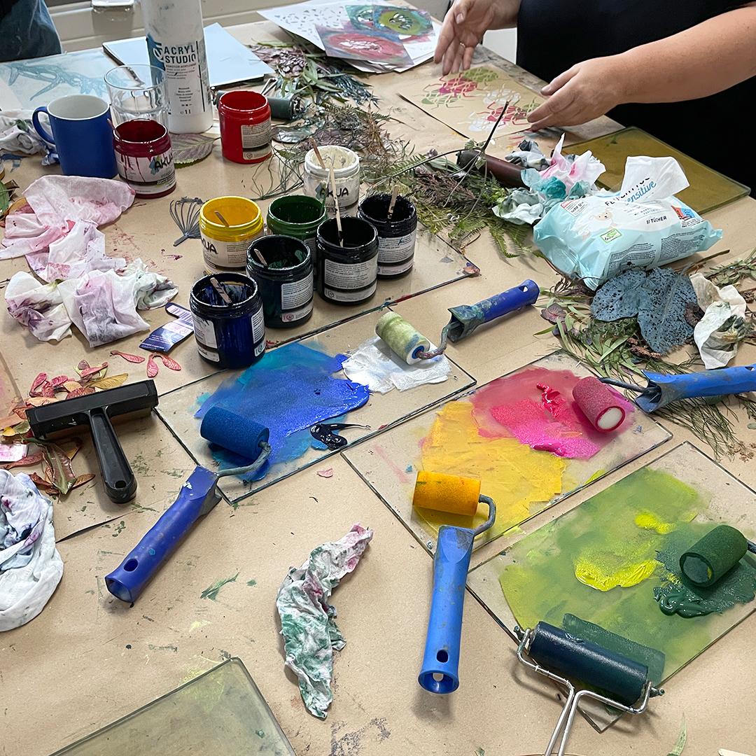 Sommerbuch-Workshop im ©muellerinartstudio