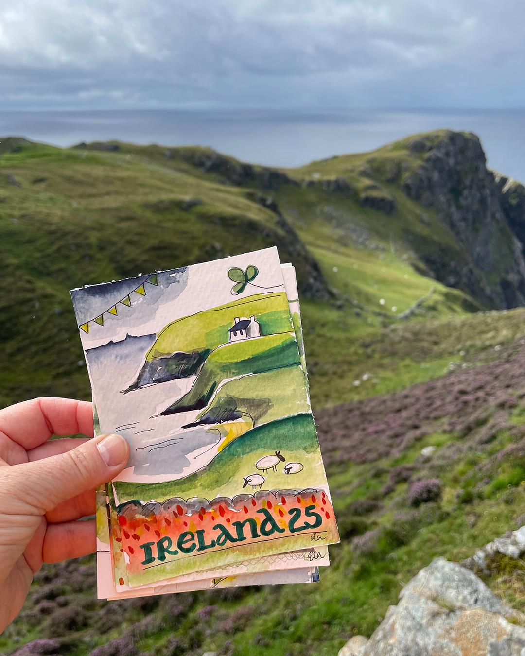 Irland- Postkarten-Edition nach Müllerin-Art ©muellerinartstudio