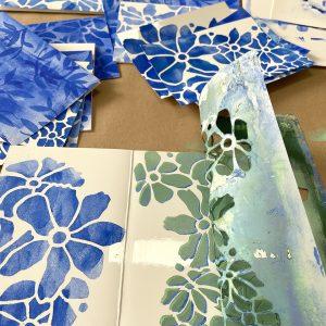 Plotterschablonen-Set: Sommerblumen – Bild 5