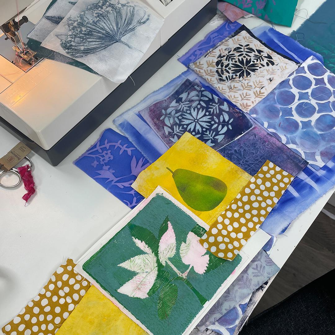 Textile Eskalation im Almatela ©muellerinartstudio