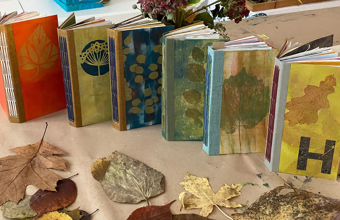 Herbstbücher Workshop im ©muellerinartstudio