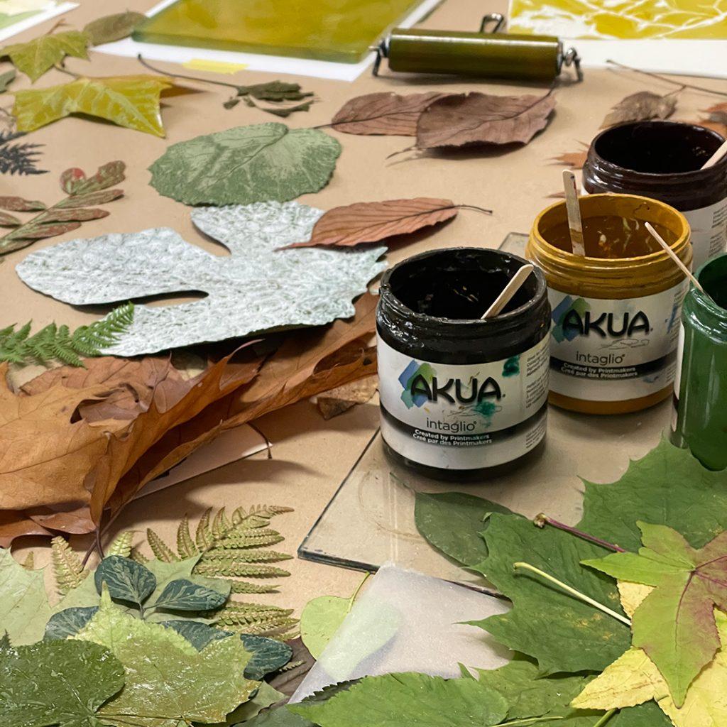 Herbstbücher Workshop im ©muellerinartstudio