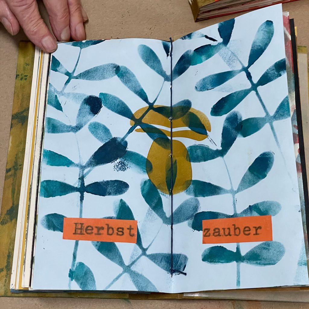 Herbstbücher Workshop im ©muellerinartstudio