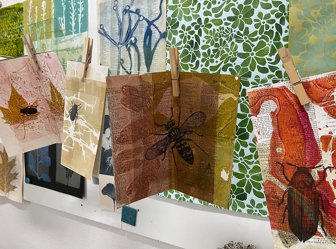 Herbstdruckerei im ©muellerinartstudio