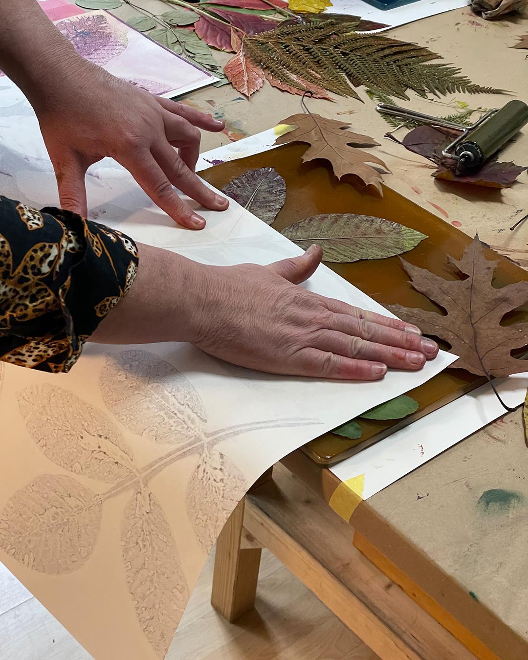 Herbstdruckerei im ©muellerinartstudio