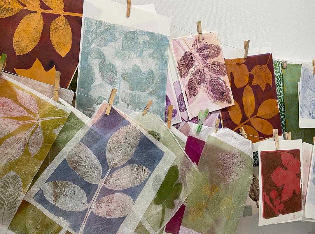 Herbstdruckerei im ©muellerinartstudio