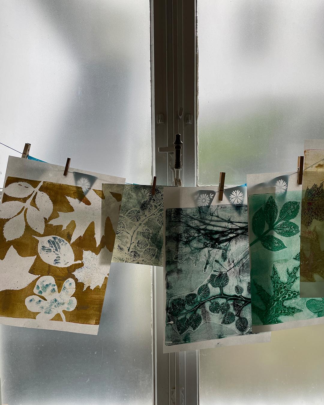 Herbstdruckerei im ©muellerinartstudio