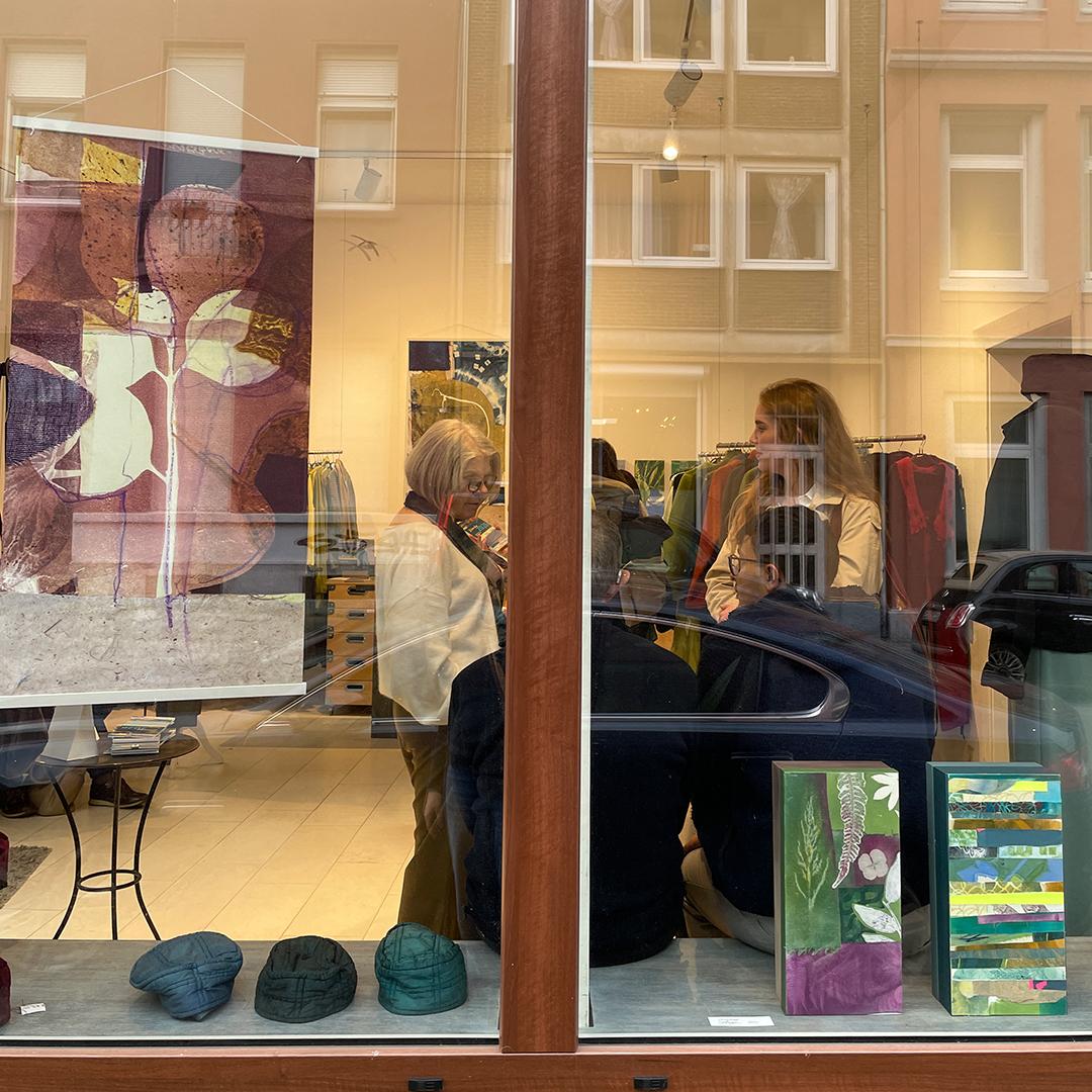 Ausstellung zweihändig Aachen, Susanne Hinz ©muellerinartstudio