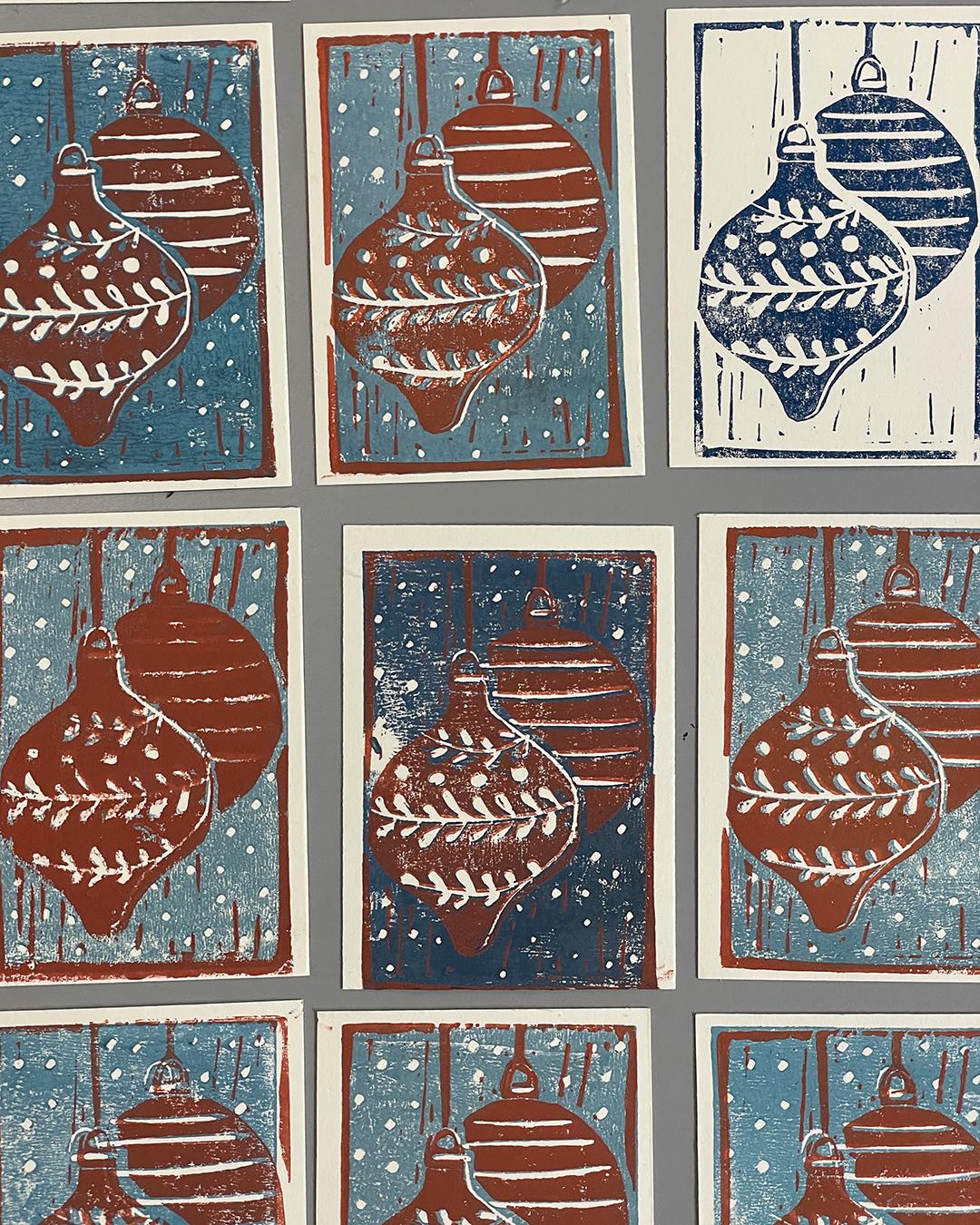 weihnachtlicher Reduktionsdruck ©muellerinartstudio