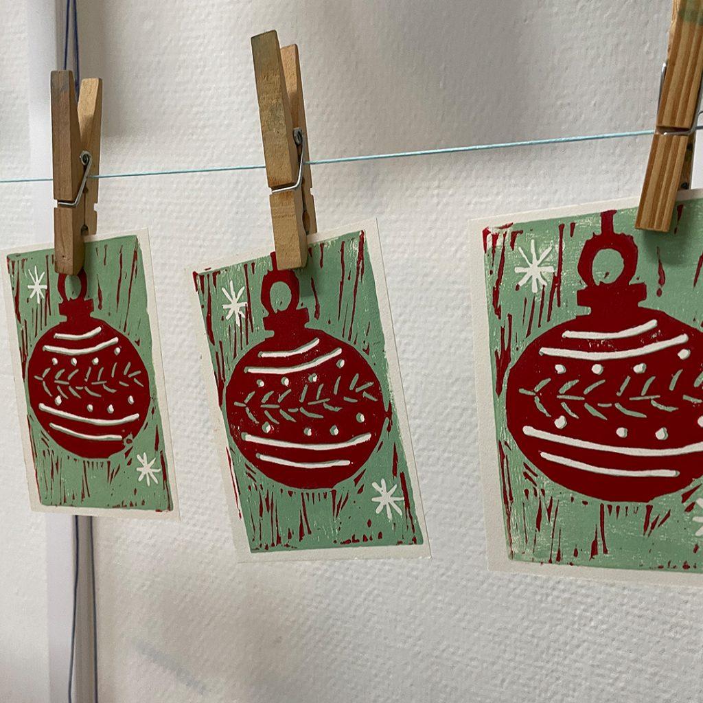 weihnachtlicher Reduktionsdruck ©muellerinartstudio