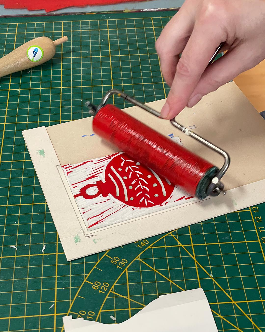 weihnachtlicher Reduktionsdruck ©muellerinartstudio