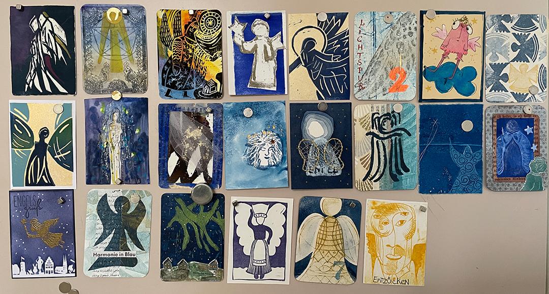 Adventspost 2025 ©muellerinart