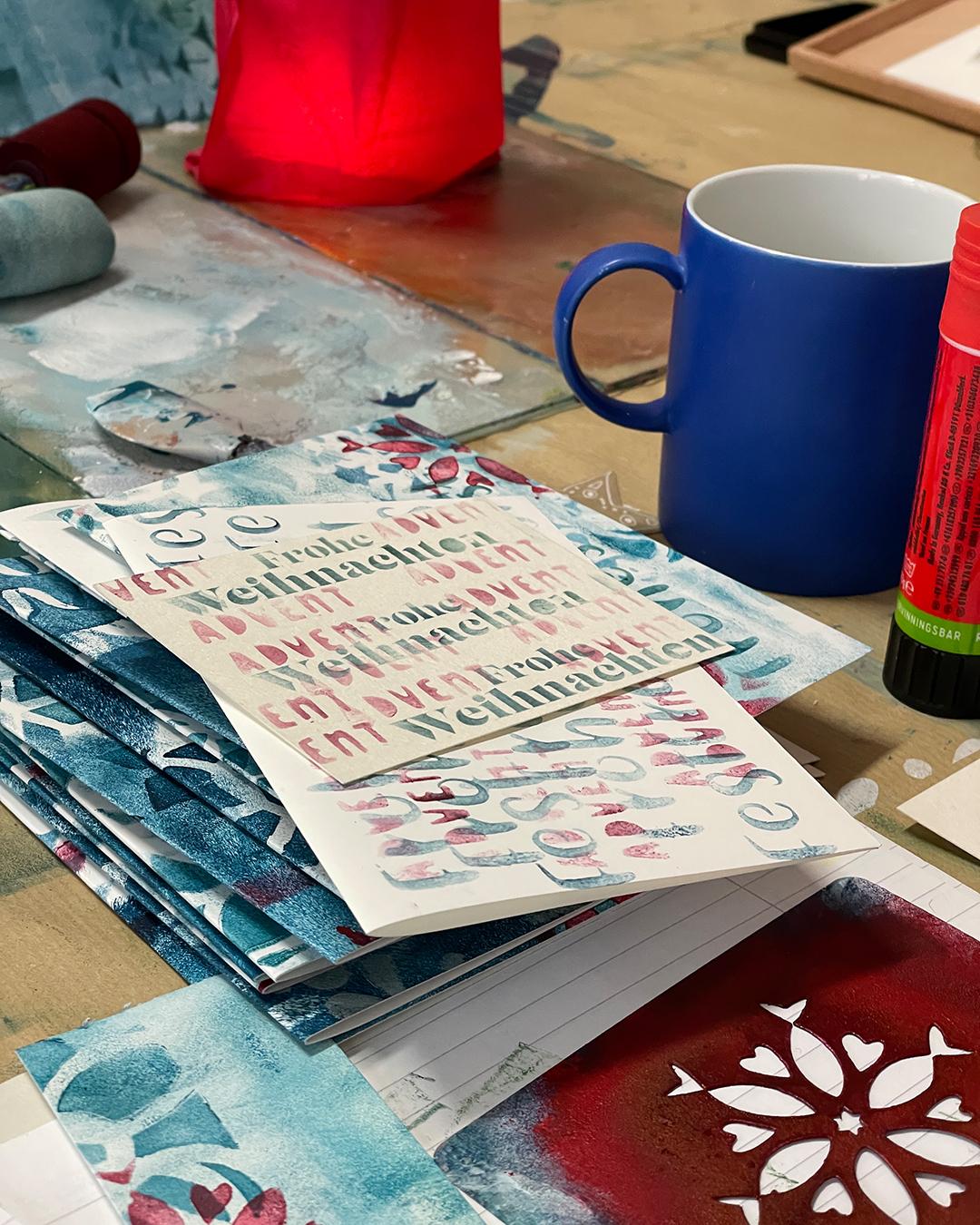 Adventsdruckerei ©muellerinartstudio