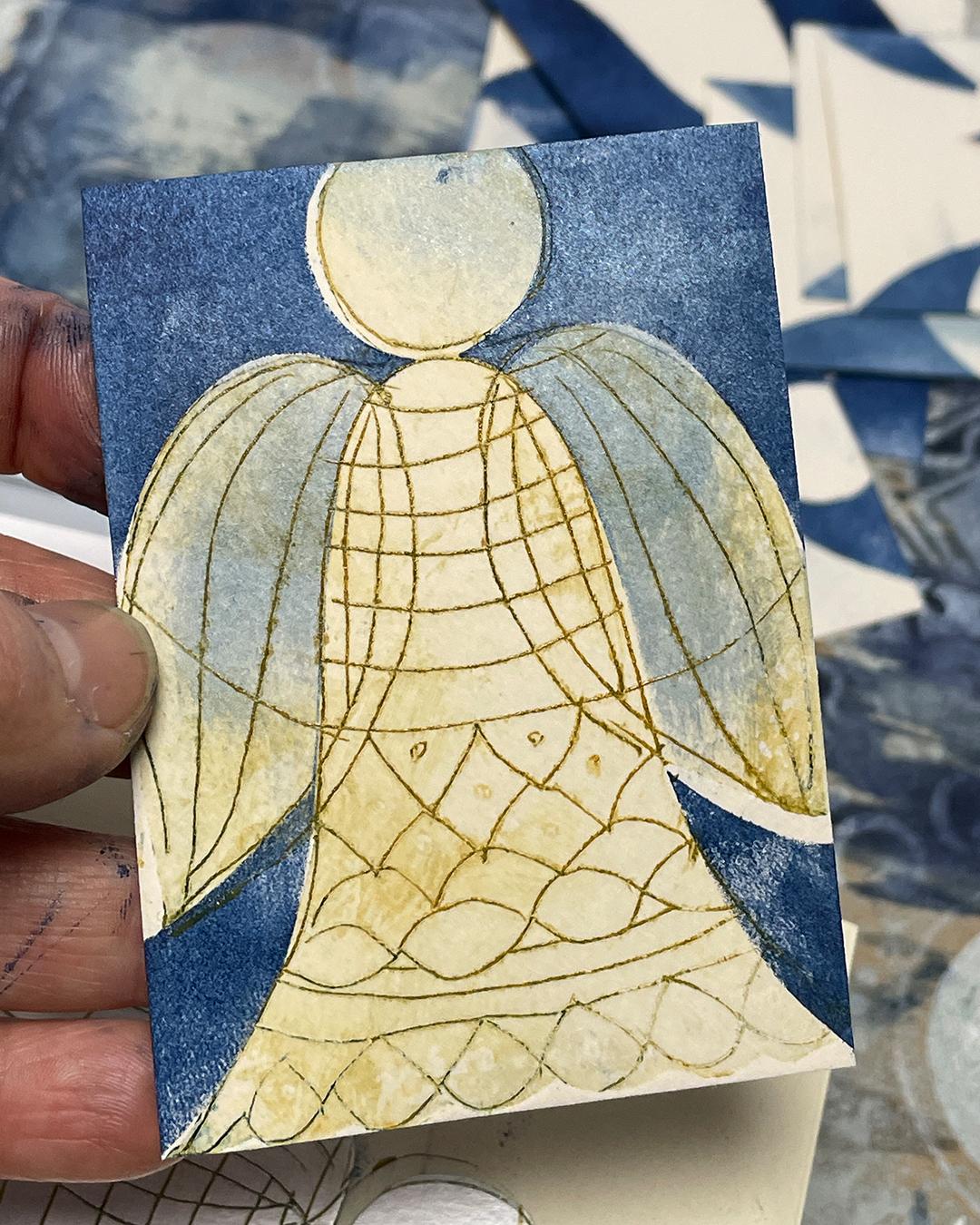 Adventspostengel nach ©muellerinart