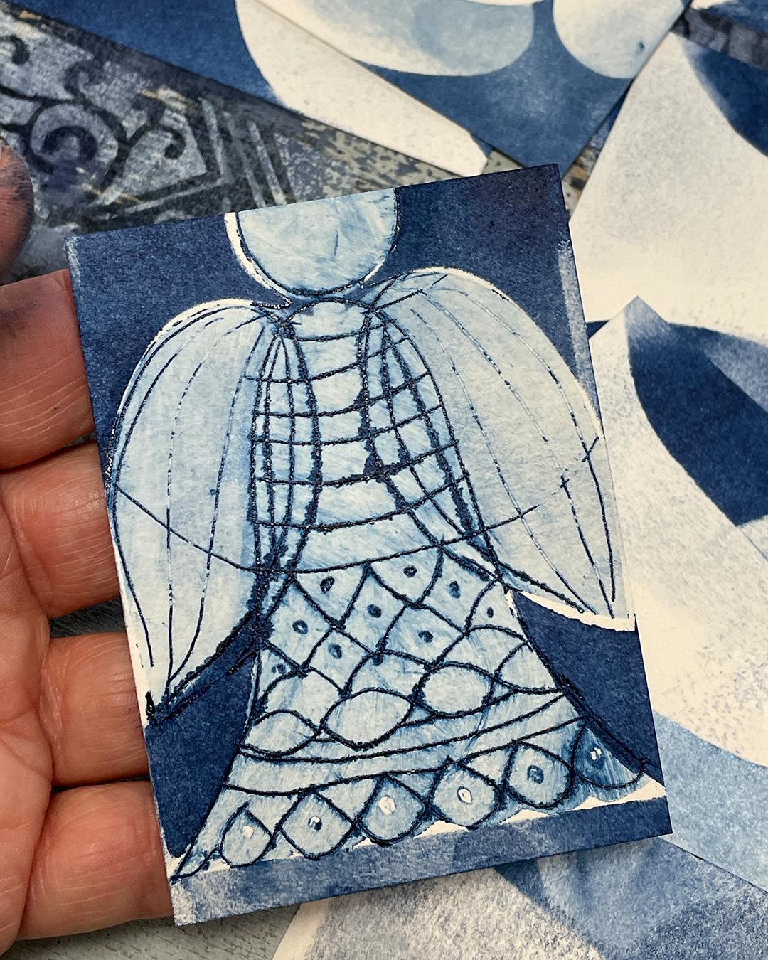 Adventspostengel nach ©muellerinart