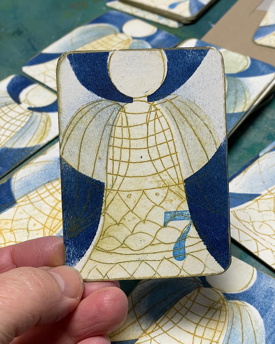 Adventspostengel nach ©muellerinart