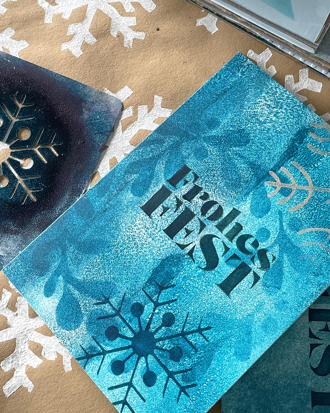 Frohe Weihnachten aus dem ©muellerinartstudio