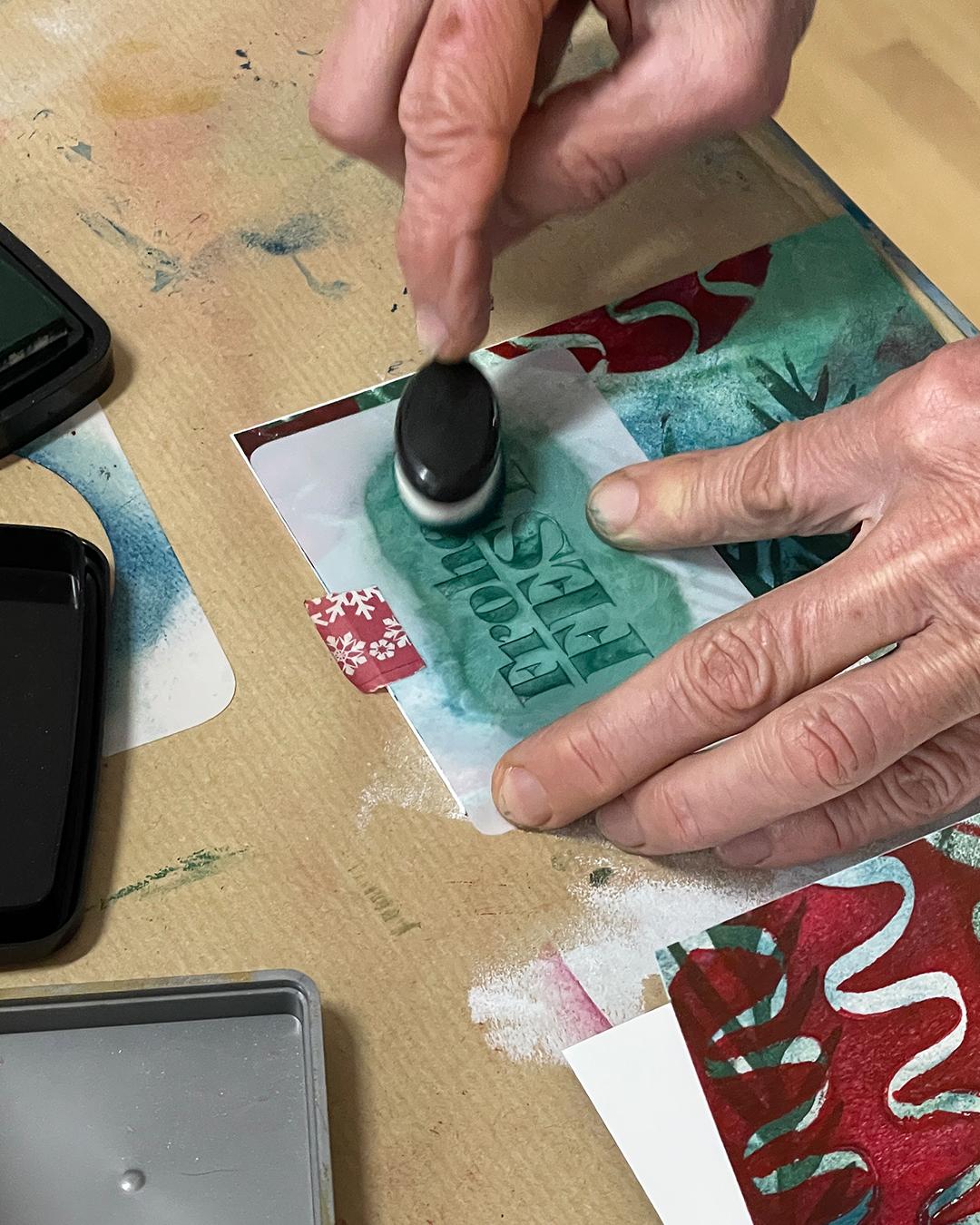 Adventsdruckerei ©muellerinartstudio