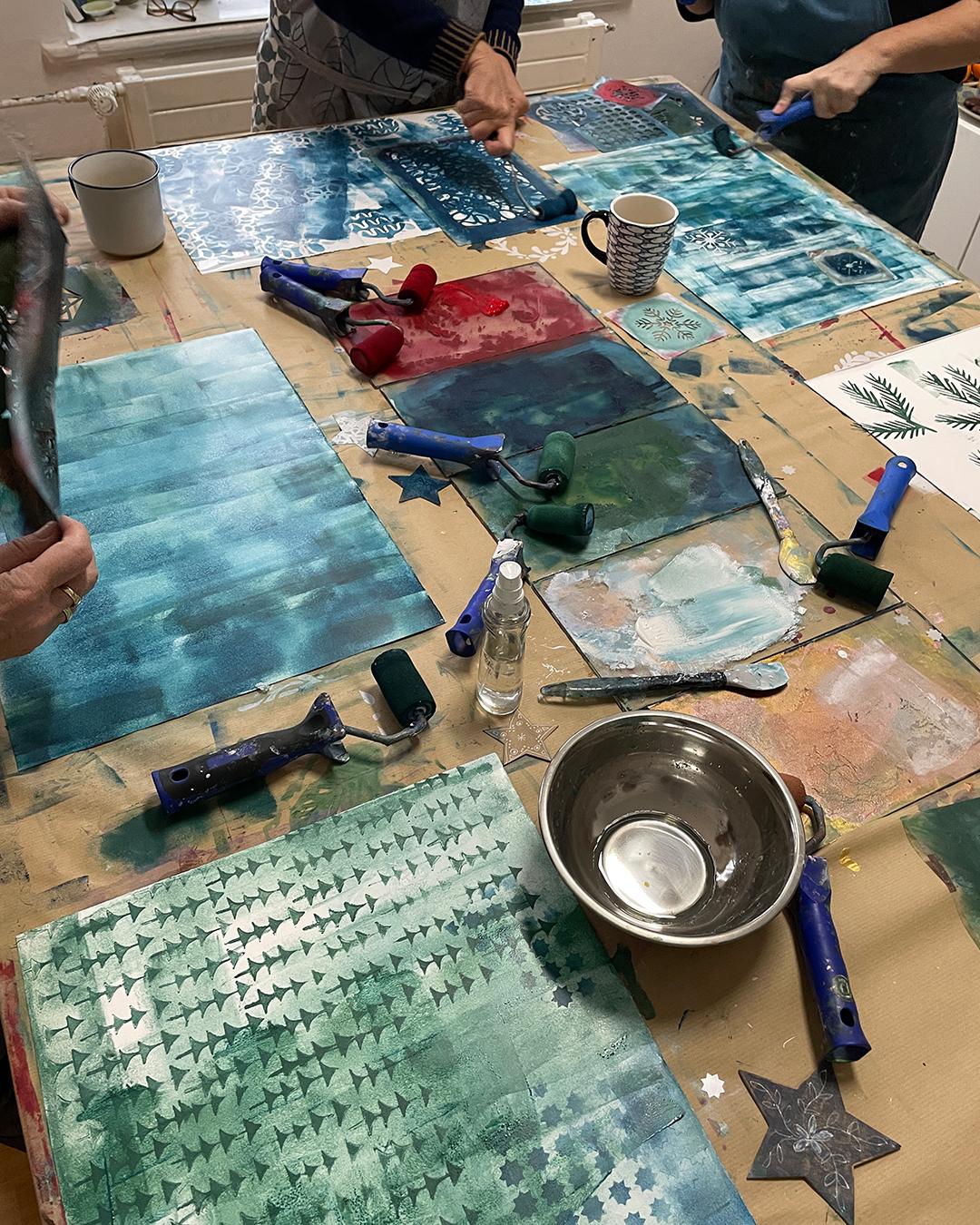 Adventsdruckerei ©muellerinartstudio