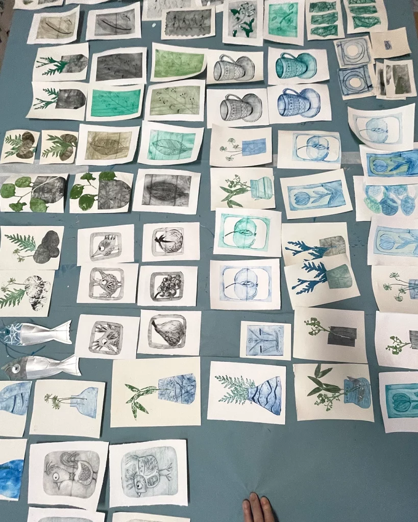 Workshop Milchtütendruck ©muellerinartstudio