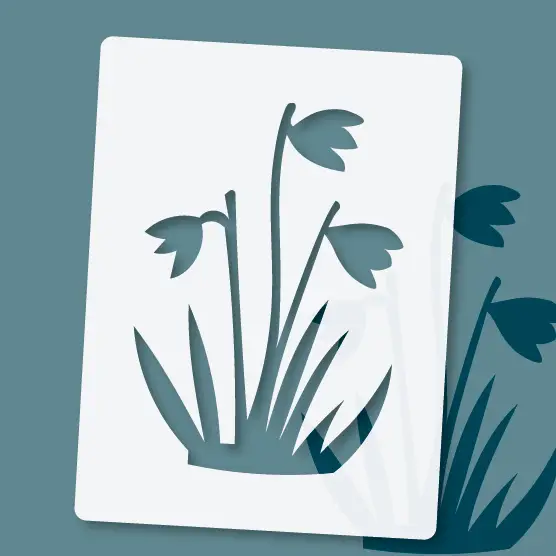 Winterzauber Plotterschablonen ©muellerinartstudio