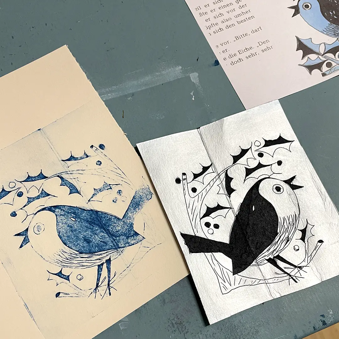 Winterbuch-Workshop im Müllerin Art Studio ©muellerinartstudio