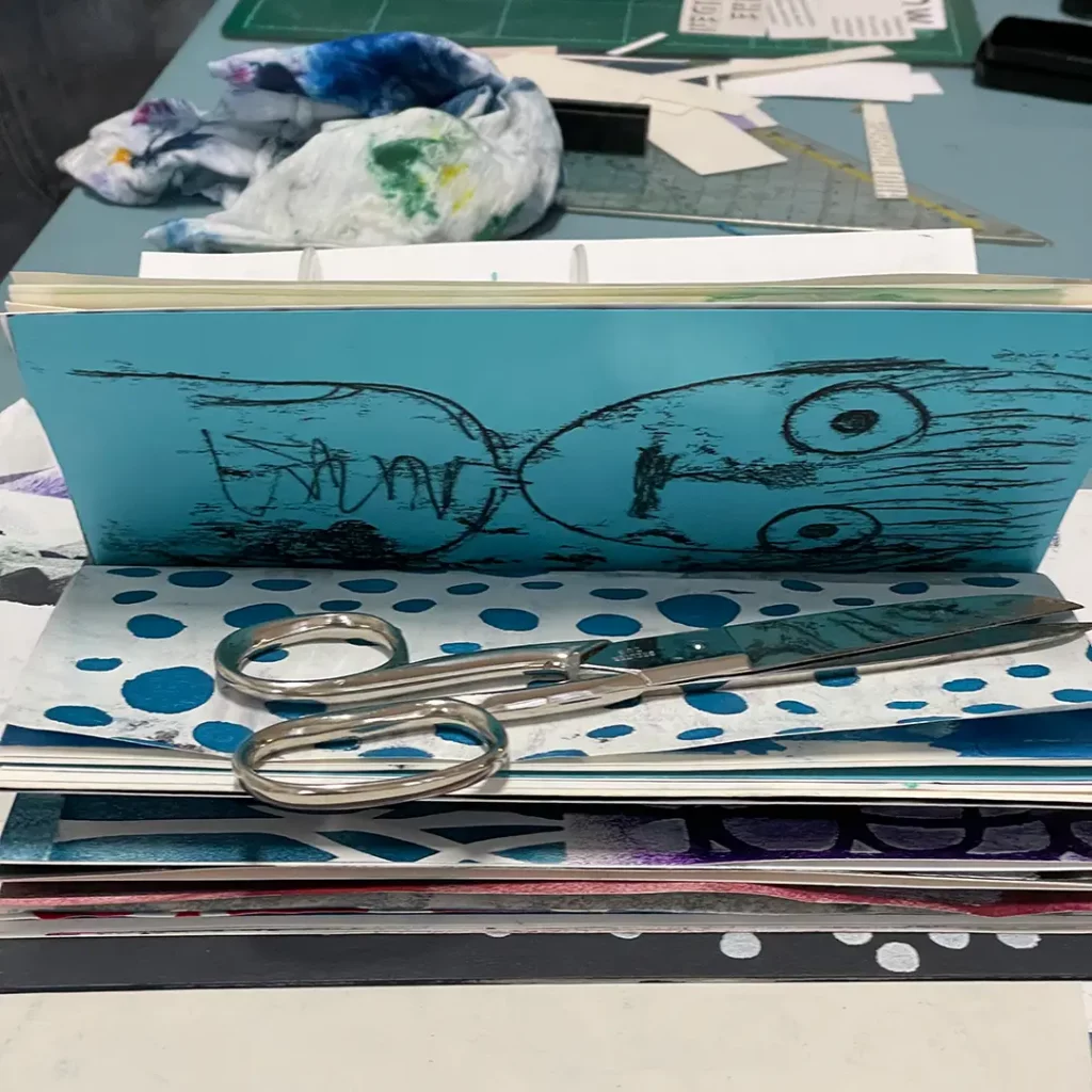 Winterbuch-Workshop im Müllerin Art Studio ©muellerinartstudio