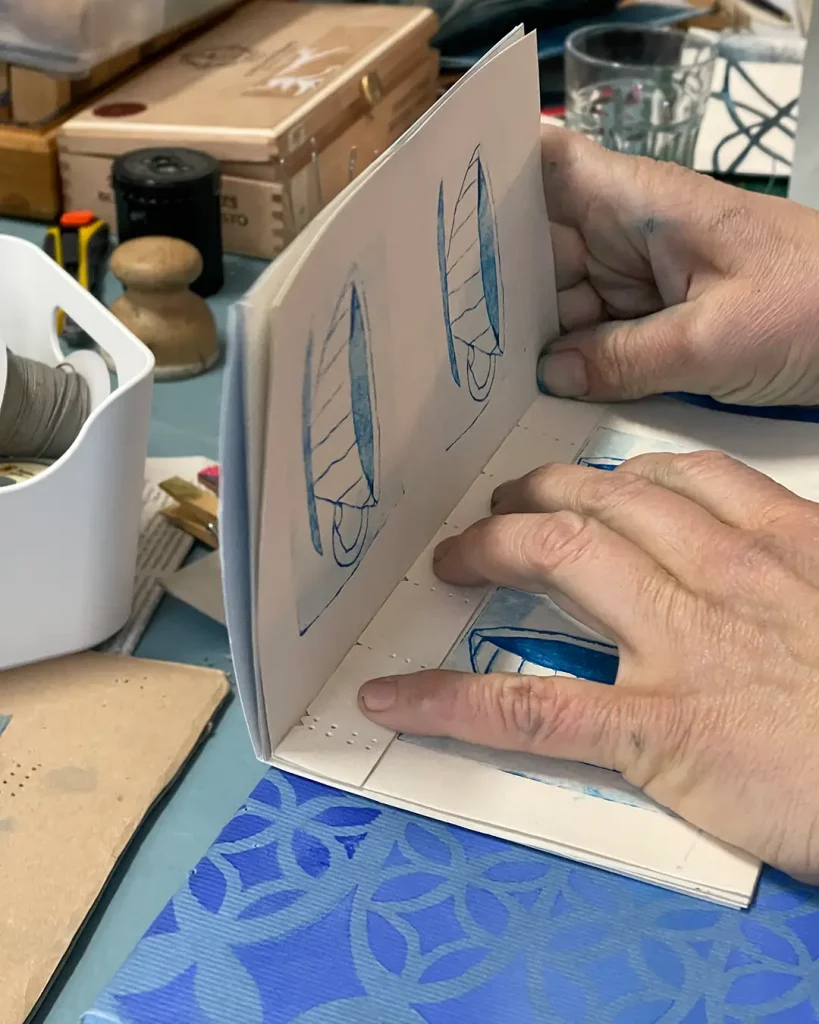 Winterbuch-Workshop im Müllerin Art Studio ©muellerinartstudio