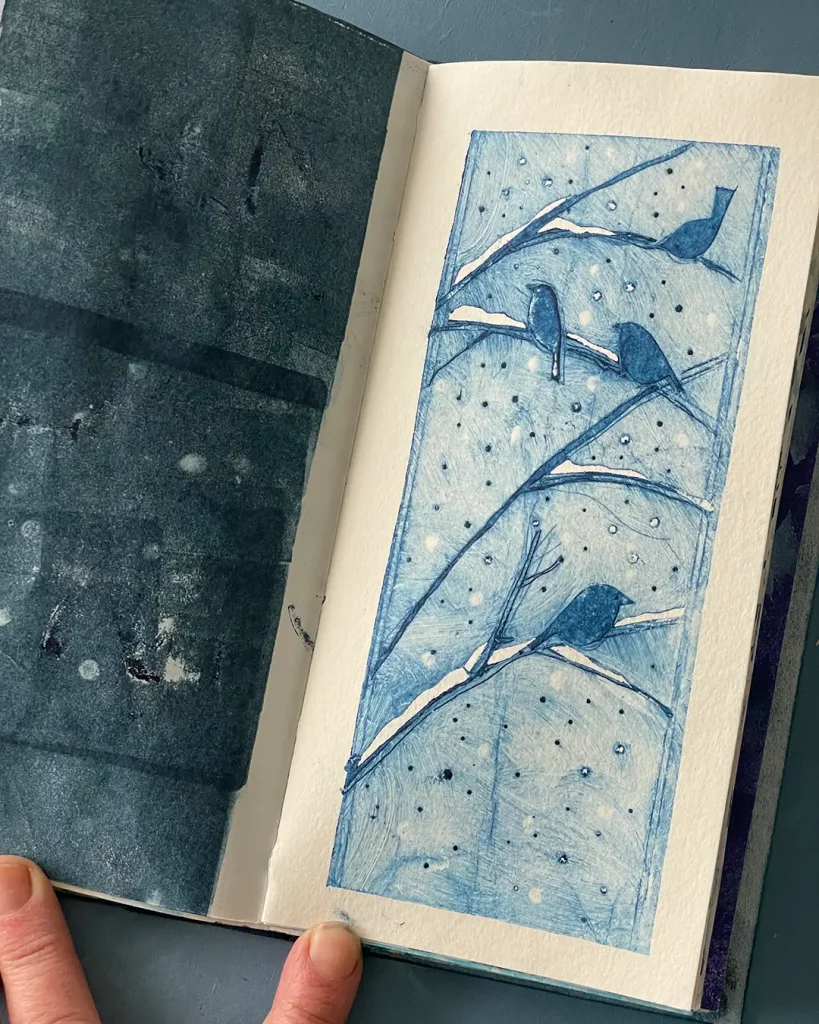 Winterbuch nach Müllerin Art ©muellerinartstudio