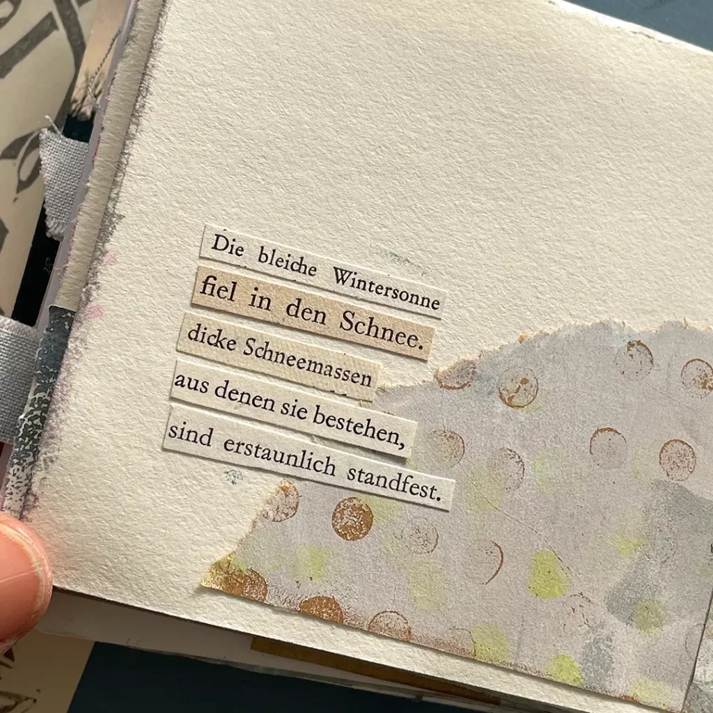 Monatsbüchlein Januar 2026 ©muellerinartstudio