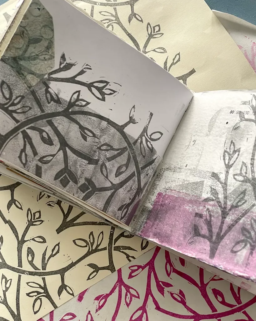 Rapport-Stempel Zweige ©muellerinartstudio