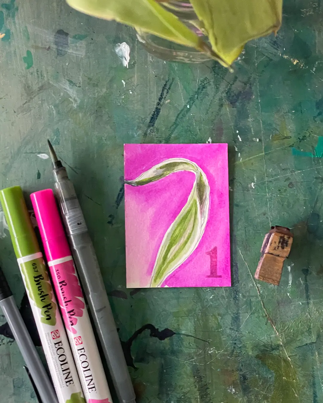 1/100 bunte Blätter 
©muellerinart