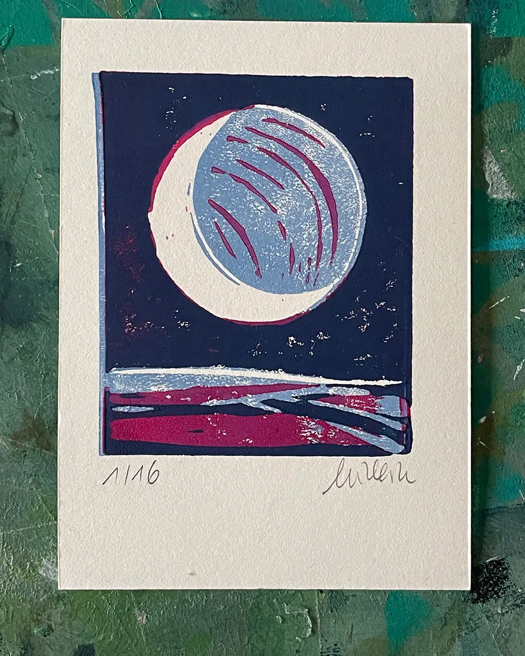 Reduktionsdruck, verlorene Platte,
©muellerinartstudio