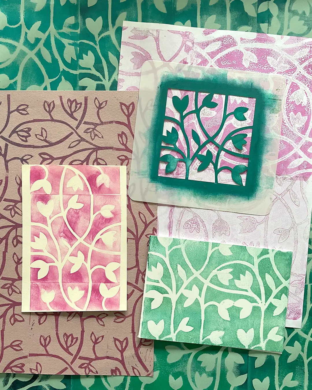 Knospenmuster ©muellerinartstudio