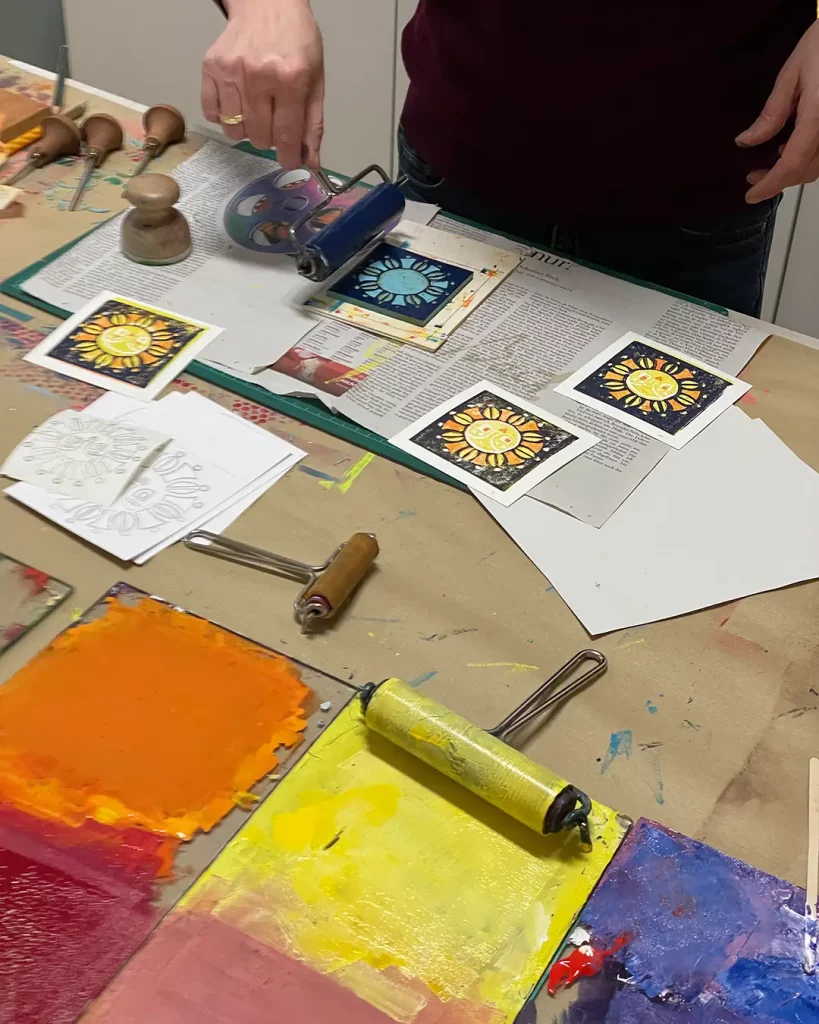 Reduktionsdruck, verlorene Platte
©muellerinartstudio