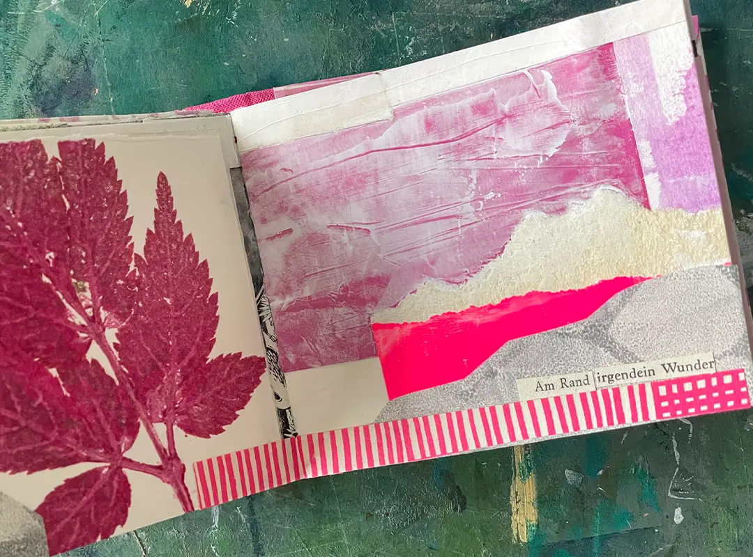 Februarbüchlein "Pink" nach ©muellerinart