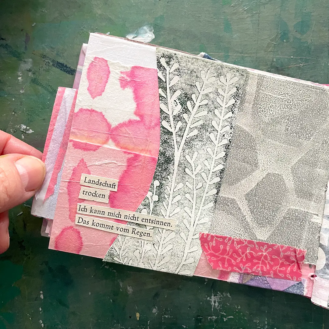 Februarbüchlein "Pink" nach ©muellerinart