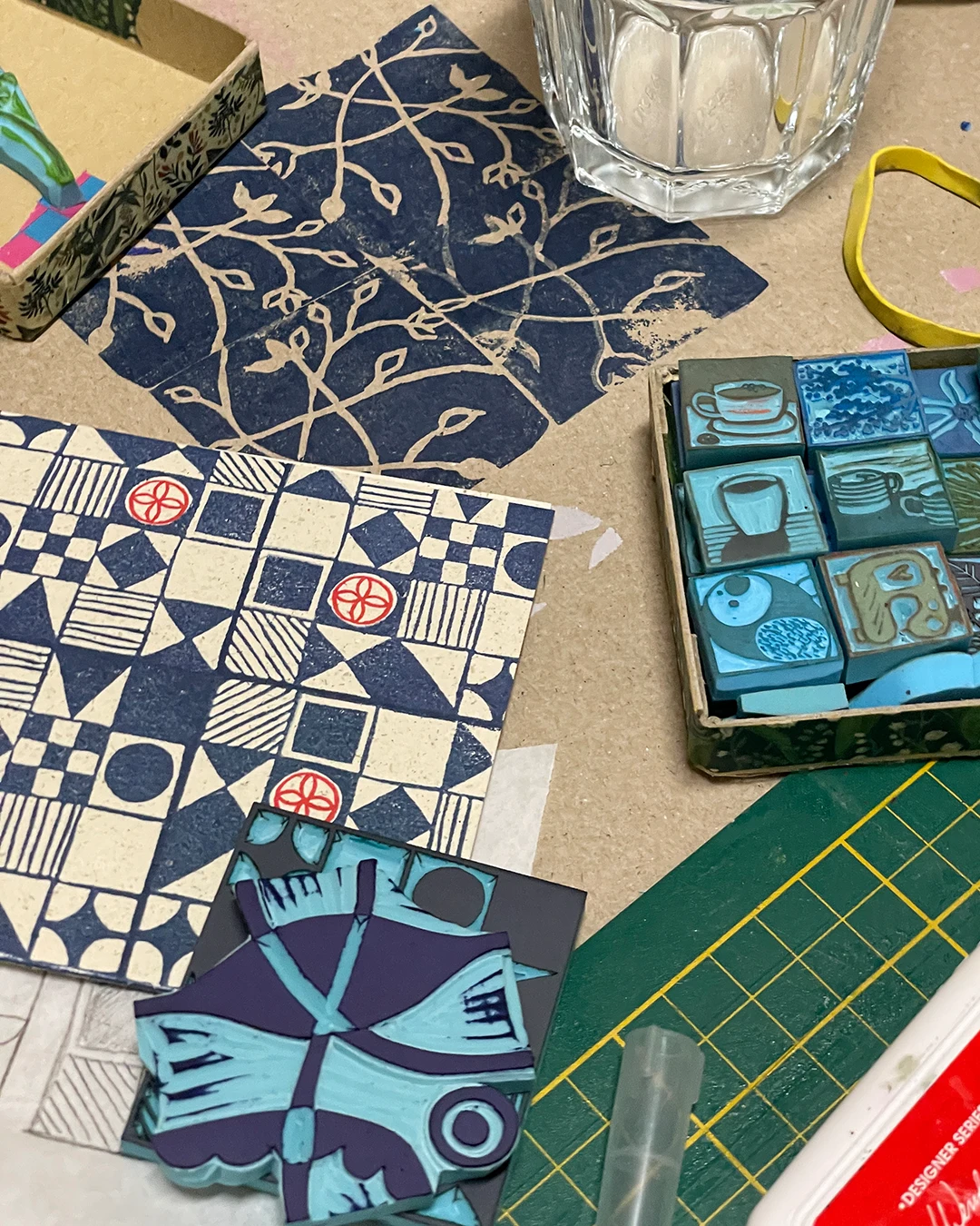 Musterstempel von Frau Gäbel ©muellerinartstudio