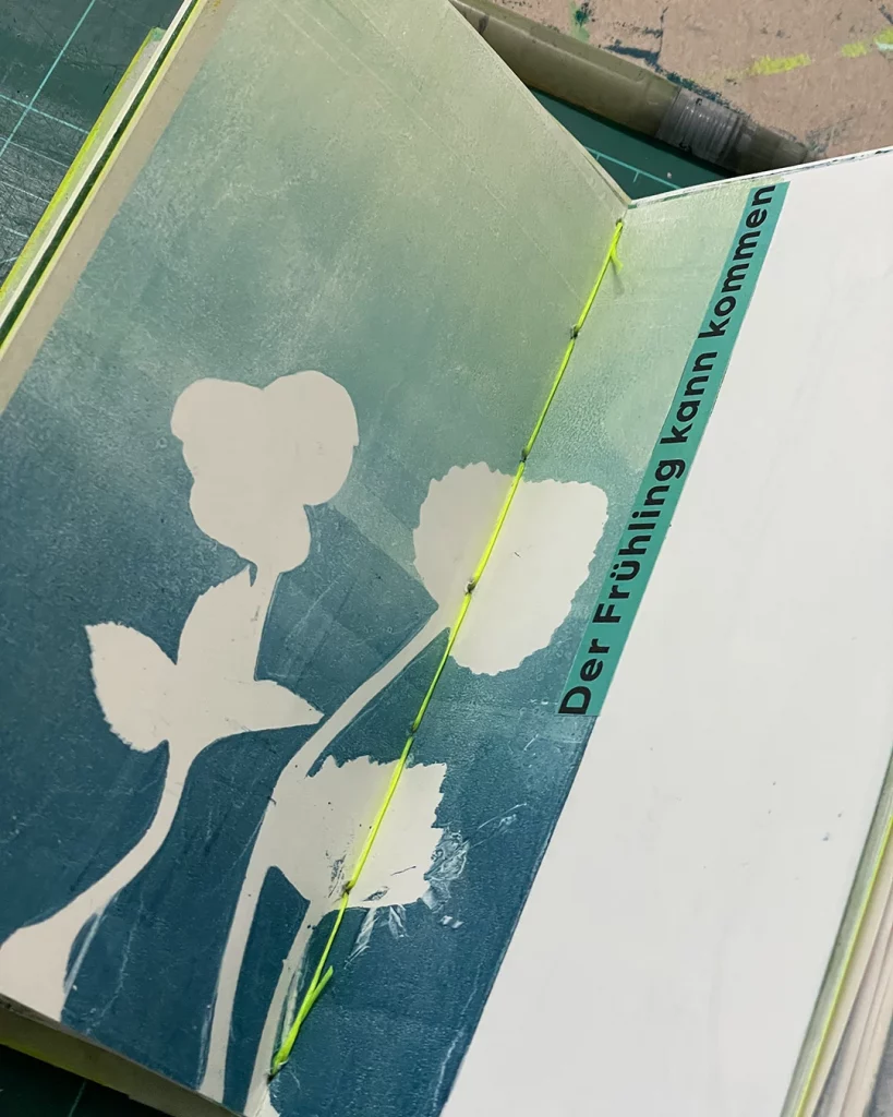 Frühlingsbuch im ©muellerinartstudio