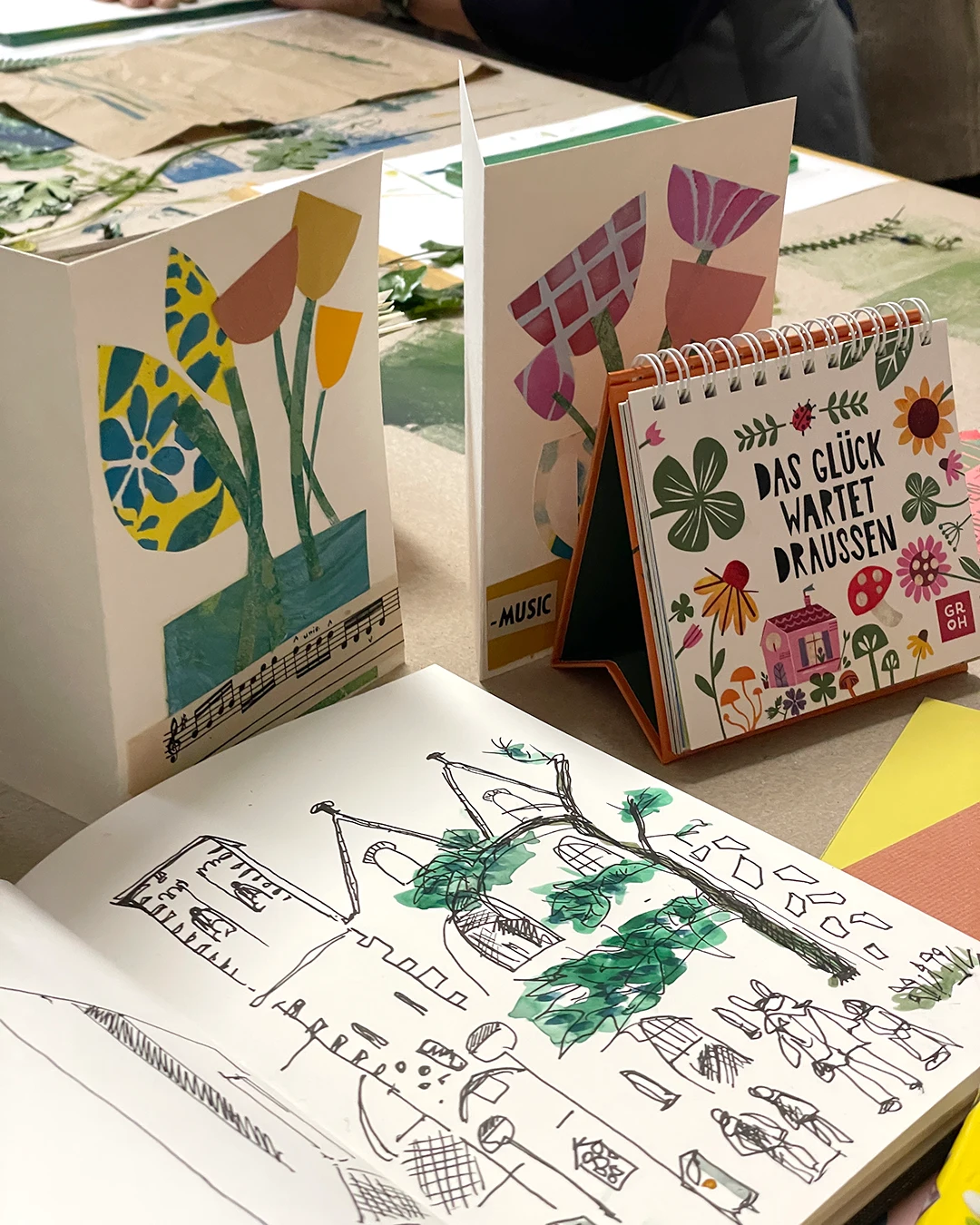 Inga Knopp-Kilpert
Bunte Blätter Buchvernissage im ©muellerinartstudio