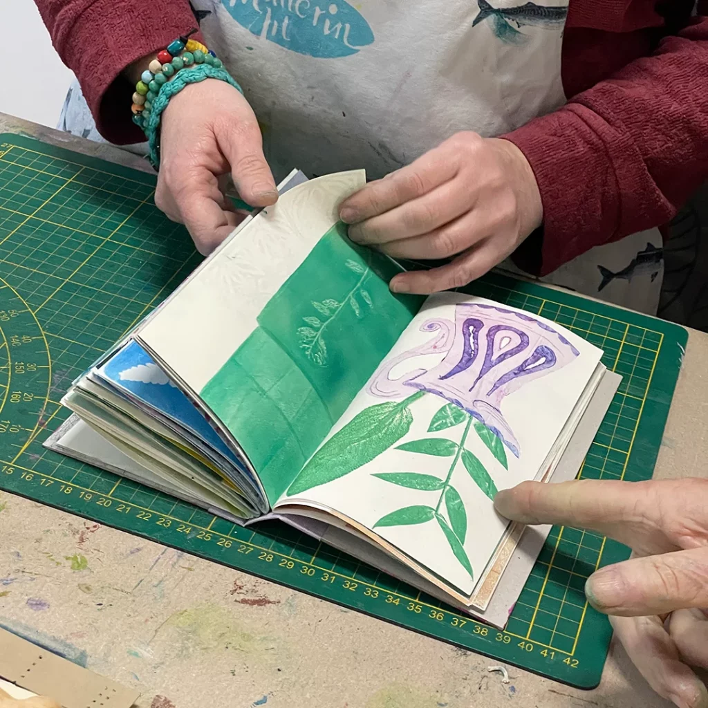 Frühlingsbuch im ©muellerinartstudio