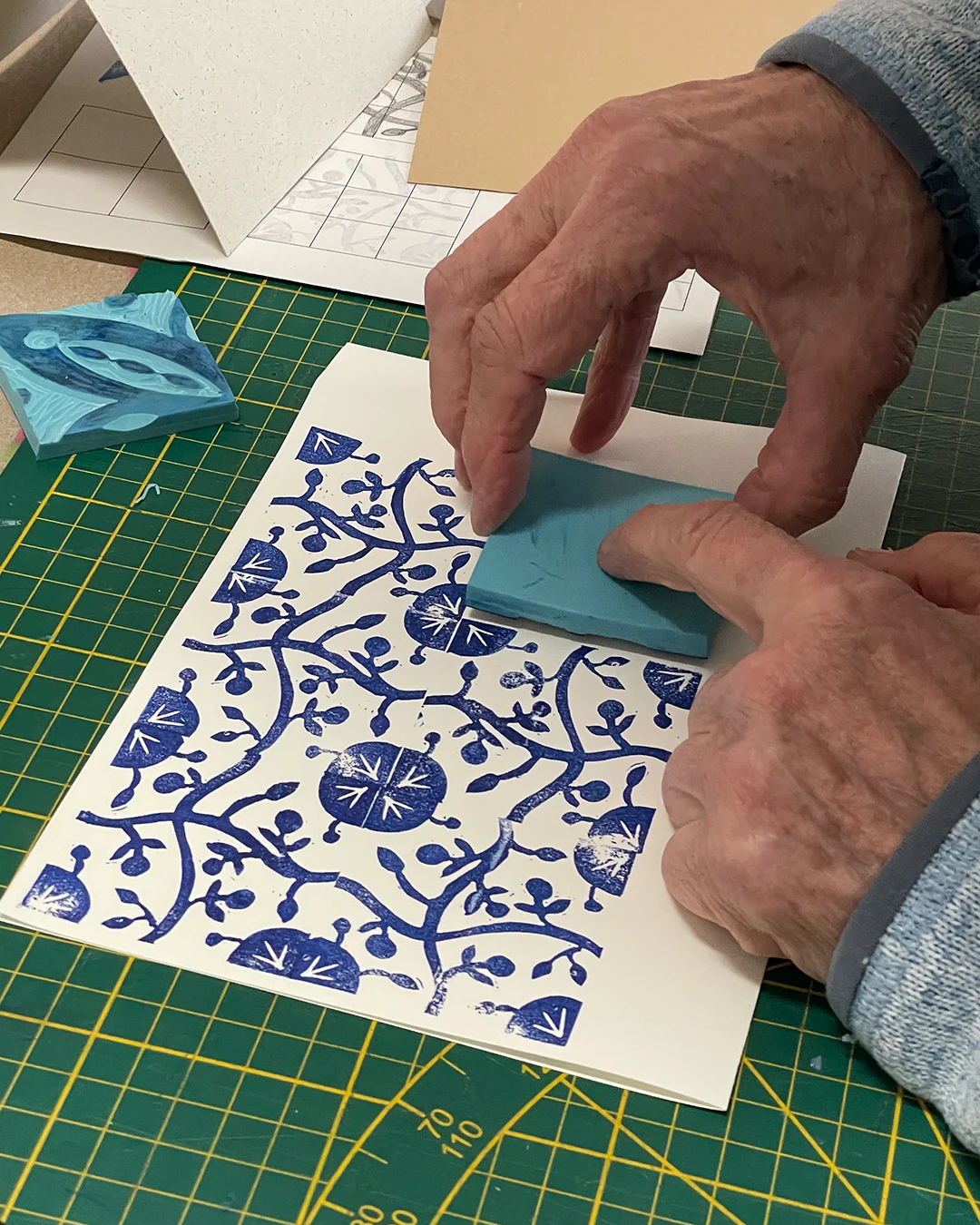 Musterstempel ©muellerinartstudio