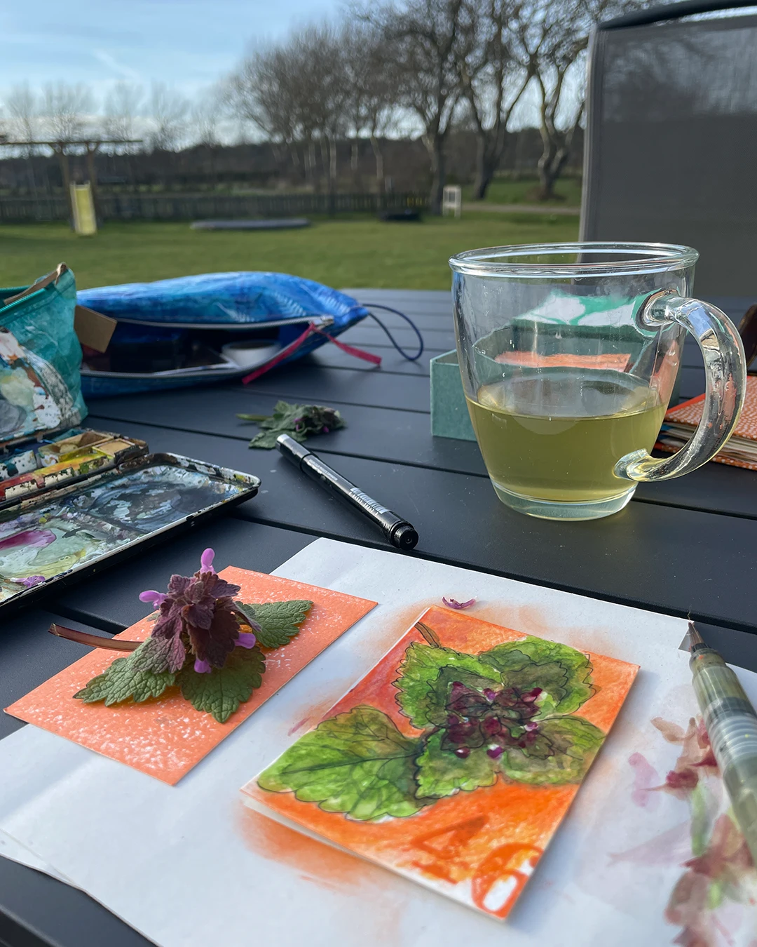 100 bunte Blätter ©muellerinartstudio