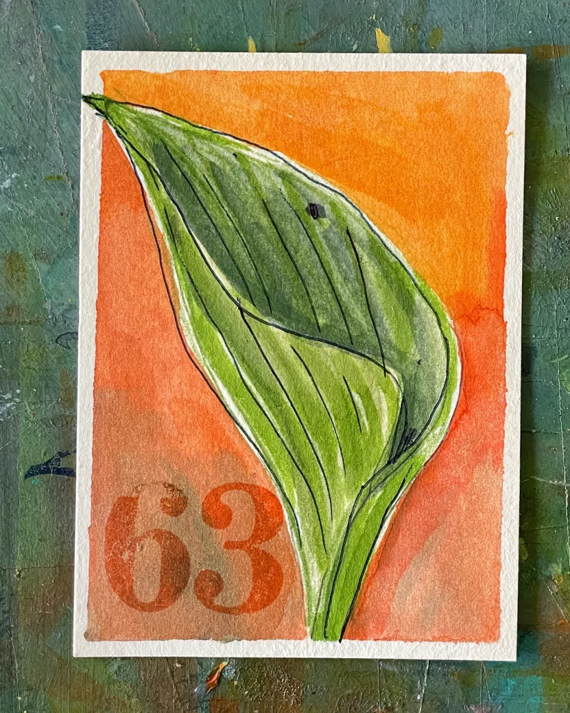 100 bunte Blätter 63 ©muellerinartstudio