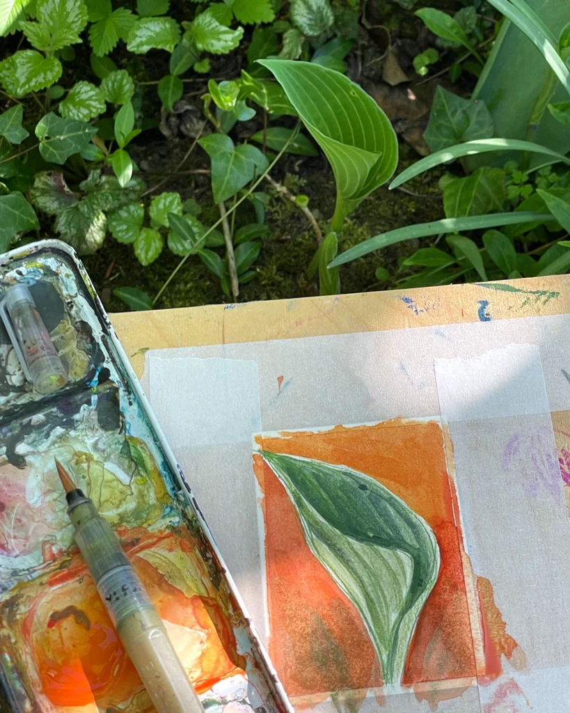 100 bunte Blätter 63 ©muellerinartstudio