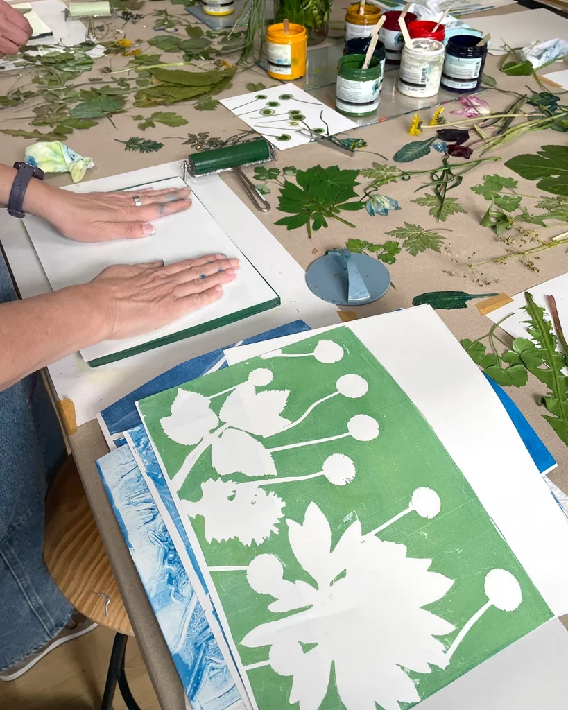Gartenbücher-Workshop im ©muellerinartstudio