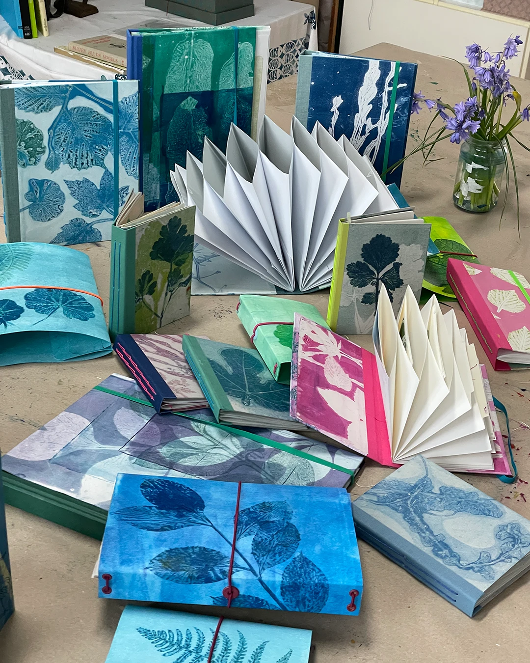 Gartenbücher-Workshop im ©muellerinartstudio